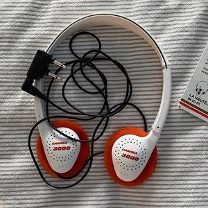 Vintage 1980s headphones